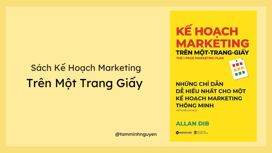 Sách Marketing Trên Một Trang Giấy PDF